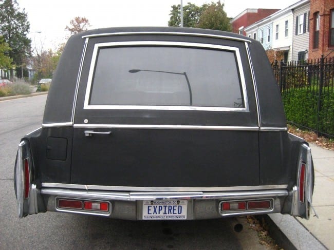 Kars4Kids Expired-hearse