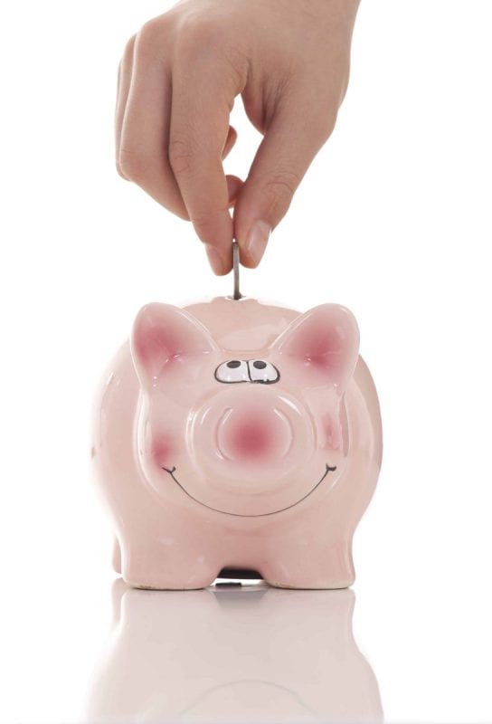 giving your child an allowance, piggy bank