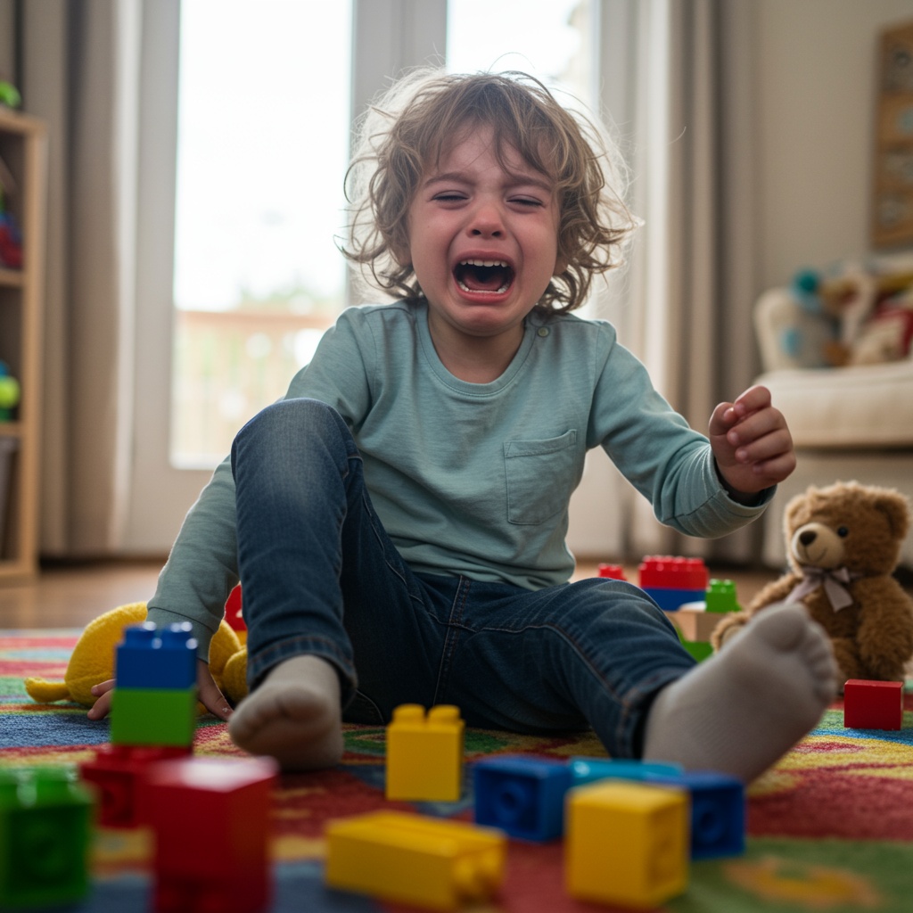 8-year-old,Child,Tantrums signs of attention issues