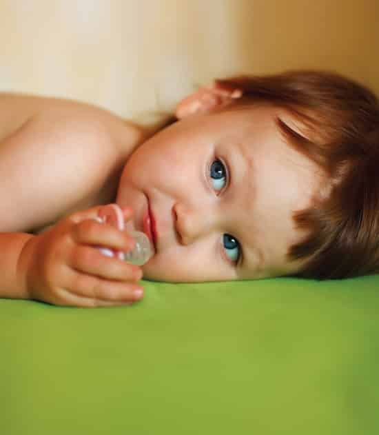 Older Child with Pacifier