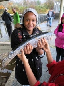 Hands on education at a fishery (courtesy)