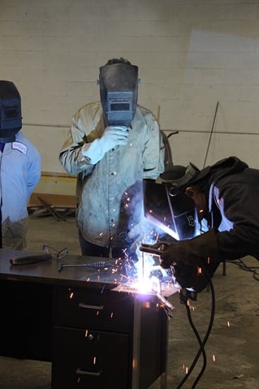 Welding at The Bridge