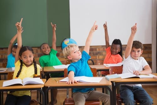 Raising Hands in the Classroom