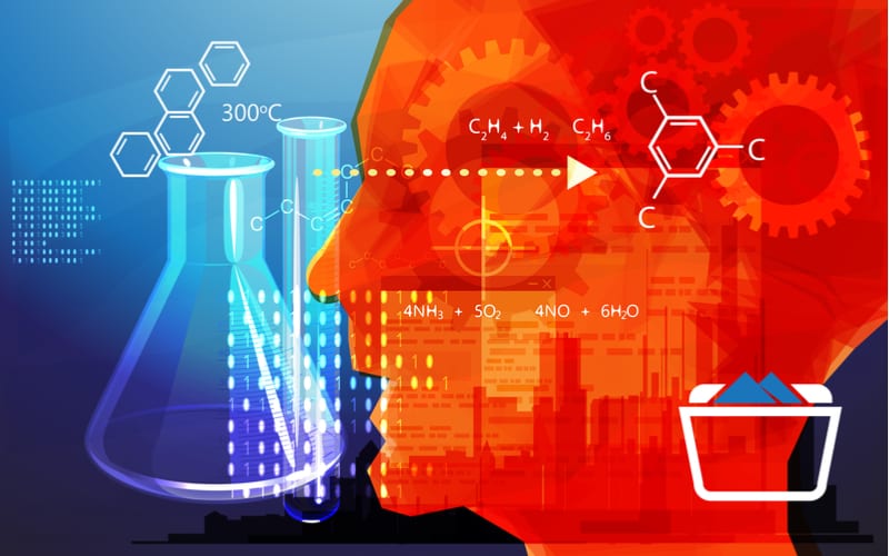 How Does the Brain Work: the brain does abstract thinking in the chemistry lab