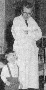 Hans Asperger with small child