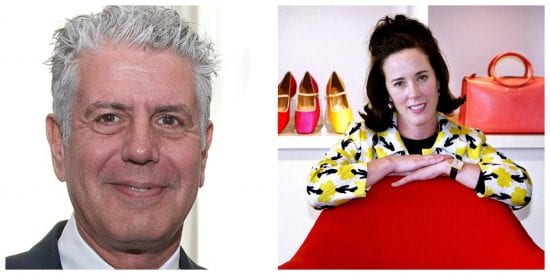 Anthony Bourdain and Kate Spade