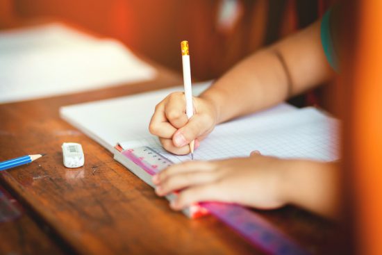 Dysgraphia Poor hand position and pencil grip