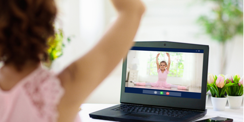 virtual ballet class