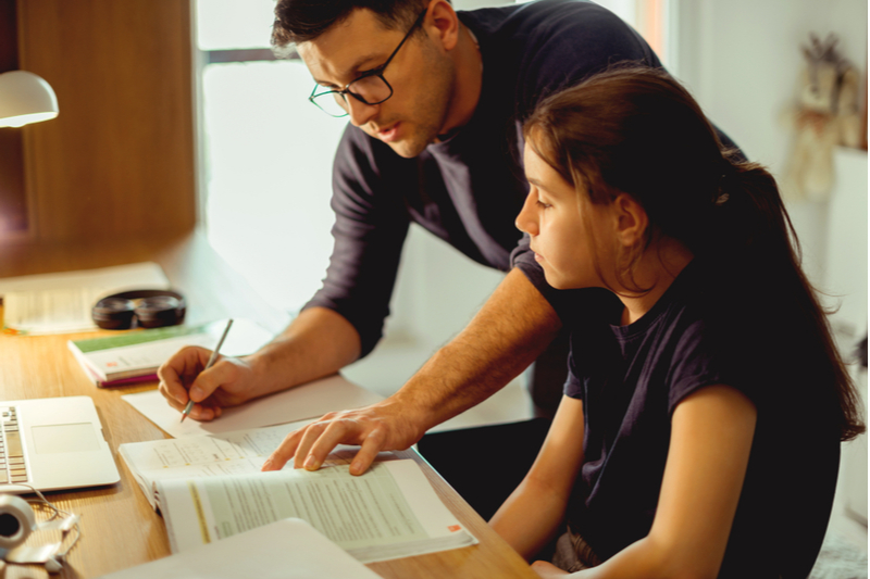 parent child interaction blended learning