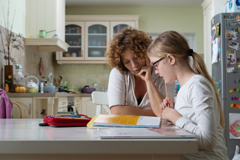 Positive Side of the Pandemic helping kids with their schoolwork