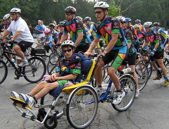 Steven and Graham Gardner, Pan Mass Challenge, 2008